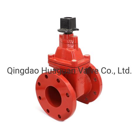 Awwa Fm Ul Ductile Iron Cast Iron Nrs Resilient Seated Inductrial Gate Valve China Gate