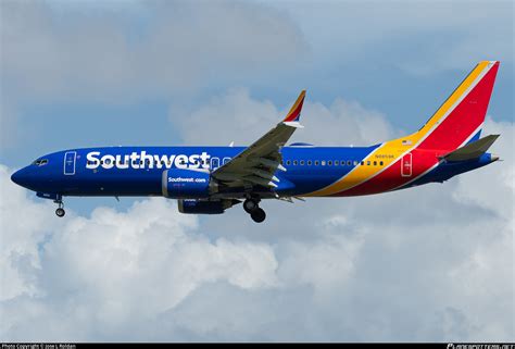 N K Southwest Airlines Boeing Max Photo By Jose L Roldan Id