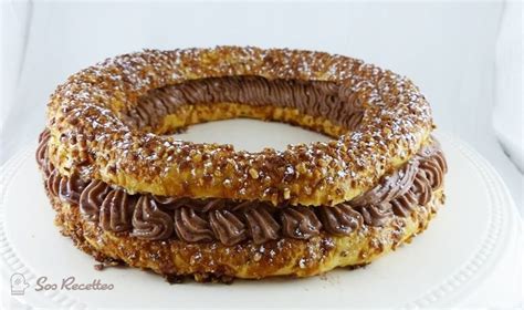 Paris Brest au chocolat étape par étape Sos Recette