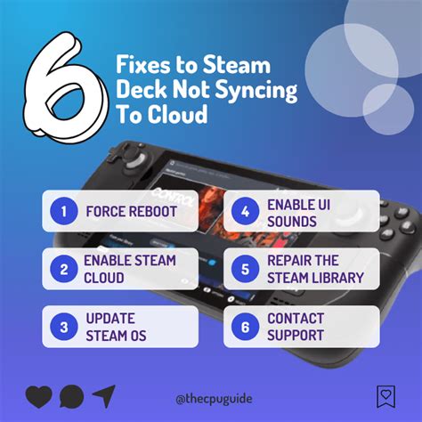 Easy Fixes Steam Deck Not Syncing To Cloud Tcg