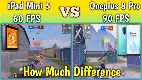 Oneplus 8 Pro Vs Ipad Mini 5 Tdm Fight 90 Fps Vs 60 Fps Tdm Fight