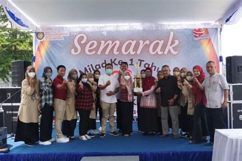 Semarak Milad Ke 1 RSU PKU Muhammadiyah Mojoagung Ada Bazar Juga Donor