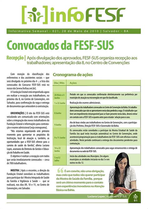 Blogofesf Infofesf Convocados Fesf Sus