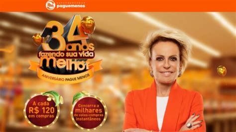 Promoção Aniversário Pague Menos 2023 Participe e concorra a milhares