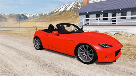 Beamng Drive Mazda Mx Miata Car Show Test Drive Crash K