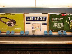 Category Platforms At Alma Marceau Metro Station Wikimedia Commons