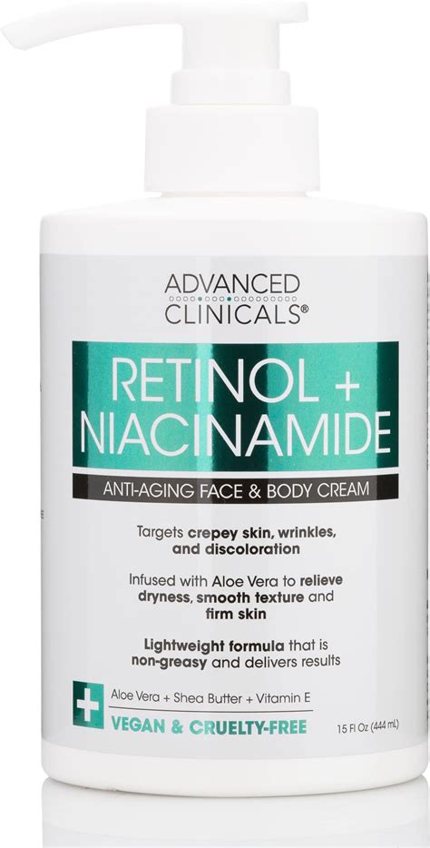 Advanced Clinicals Retinol Body Lotion Firming And Anti