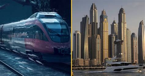 Dubai is working on building a 1,200 mile underwater train to India ...