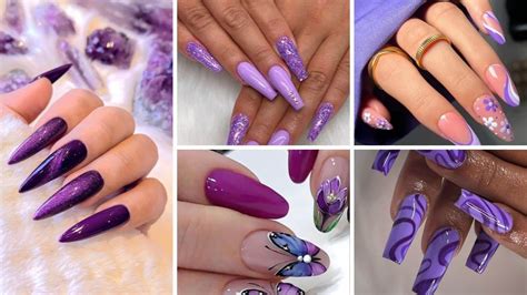 20 Gorgeous Purple Nail Designs 2024