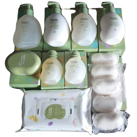 Kit Mamãe E Bebê Natura Super Completo Escorrega o Preço