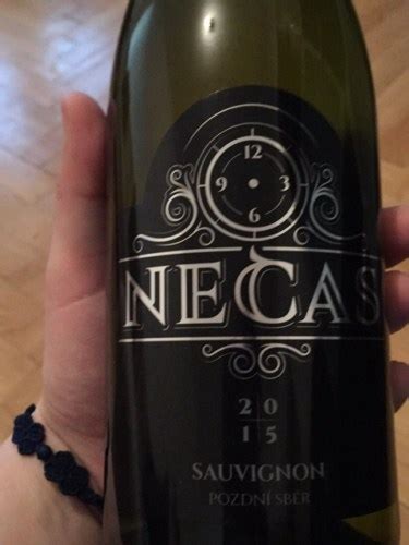 Vinařství Nečas Sauvignon Pozdní Sběr Vivino US