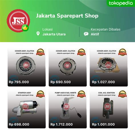 toko jakarta sparepart shop  produk lengkap harga terbaik