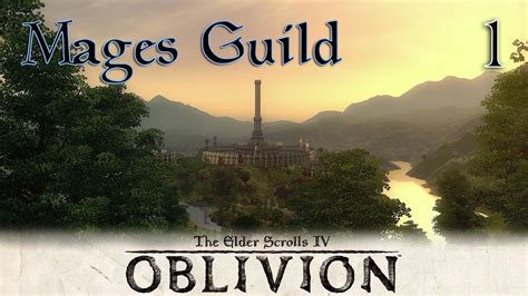 The Elder Scrolls Iv Oblivion Paladin Mages Guild Part 1 Youtube