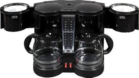 Double Coffee Brewer Station Dual Drip Coffee Maker Brews Two 12 Cup Pots 1 Unit Fred Meyer