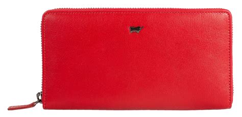 Braun B Ffel Rfid Cs Zip Around Wallet Red Modeherz