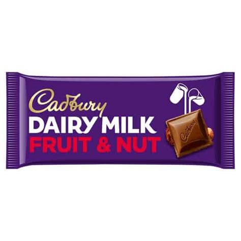 Cadbury Dairy Milk Fruit & Nut 180g - The Pantry Expat Food & Beverage