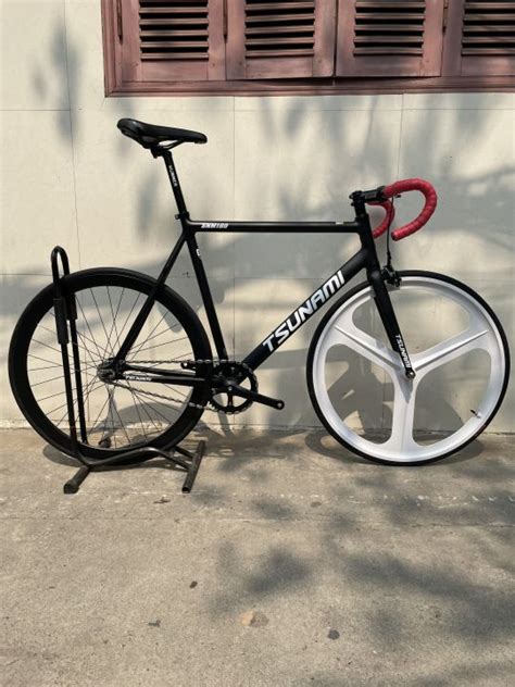 Xe P Fixed Gear Tsunami Snm Cao C P Ch Nh H Ng M I Lazada Vn