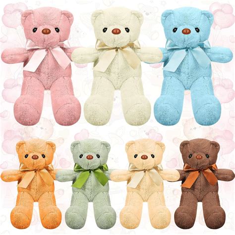 buy  pieces plush bear   stuffed animal toys bear toy stuffed