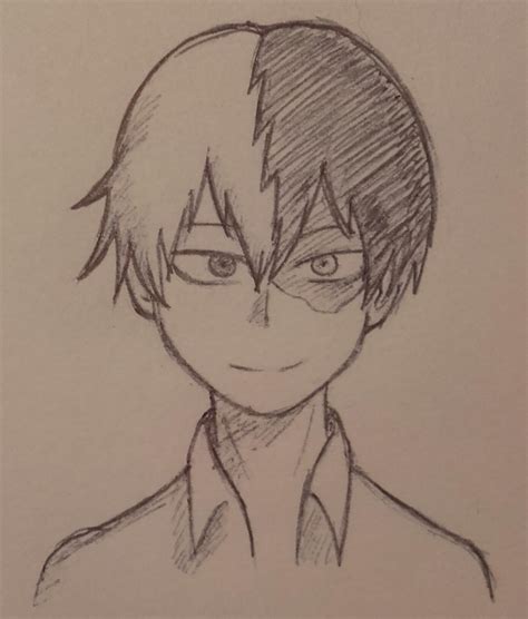 Collection Pictures Todoroki My Hero Academia Drawing Sharp