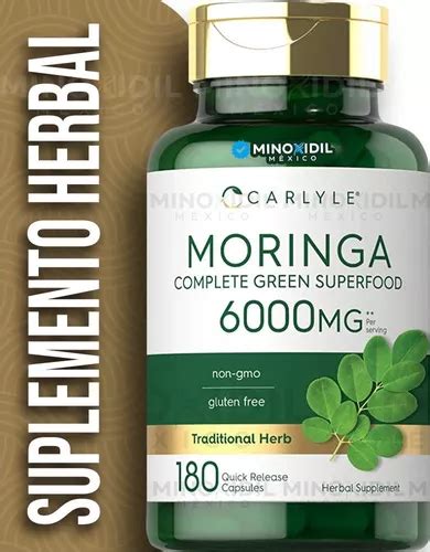 Carlyle Moringa Oleifera Mg Capsulas Env O Gratis