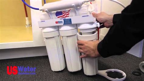 How To Install A Residential Reverse Osmosis System Youtube