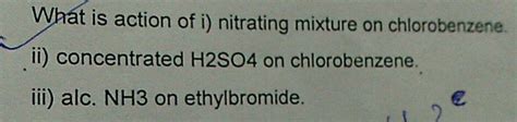 What Is Obtained When Nitrobenzene Is Treated Sequentially With I