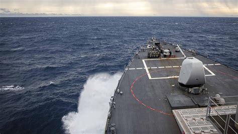 Us Warship Sails Near Chinese Controlled South China Sea Islands Gma