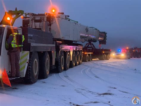 Sold Liebherr Ltm With Boom Launch Trailer Crane In Colorado