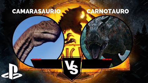 Jurassic World Evolution 2 CARNOTAURO vs CAMARASAURIO Batalla Épica