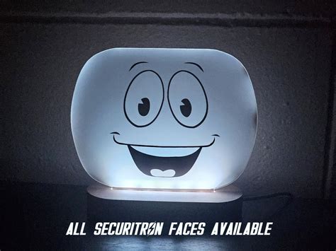 Securitron Screen Led Night Light Yes Man Victor Muggy Fallout New