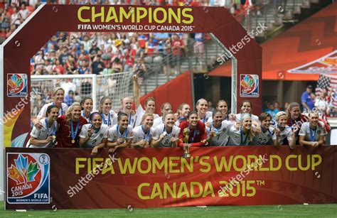 United States Womens National Team Celebrates Editorial Stock Photo ...