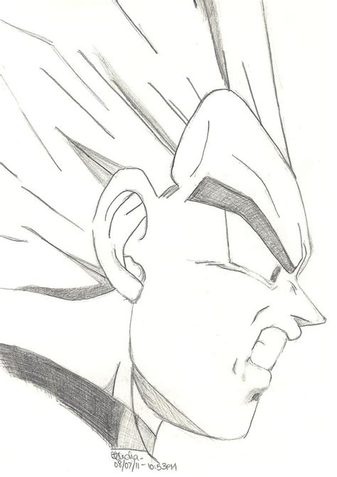 Goku Sketch Step By Step at PaintingValley.com | Explore collection of Goku Sketch Step By Step