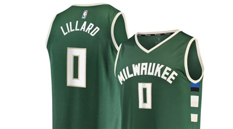 Damian Lillard Milwaukee Bucks jersey now available - al.com