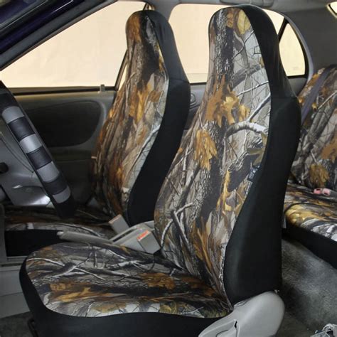 Chevrolet Camaro 2020 Hunting Camouflage Seat Covers Front Set