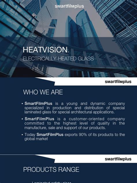 Heatvision Electrically Heated Glass Pdf Glasses Materials Science