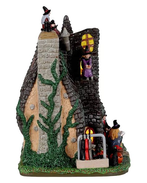 Lemax Spooky Town The Witchs Cottage Witch House Karneval Universe