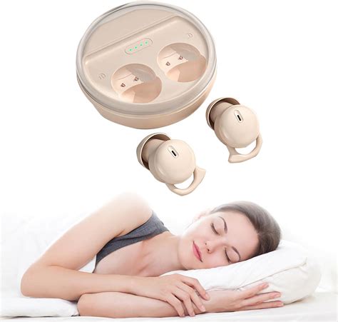 Xmenha Invisible Nude Bluetooth Small Sleep Earbuds For Side Sleepers