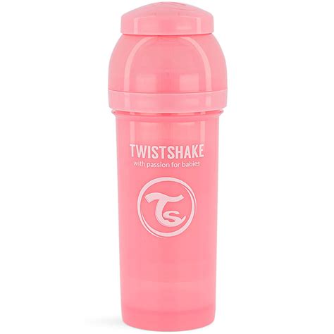 Twistshake Anti Colic nappflaska 260 ml Pastell Rosa Apotek Hjärtat