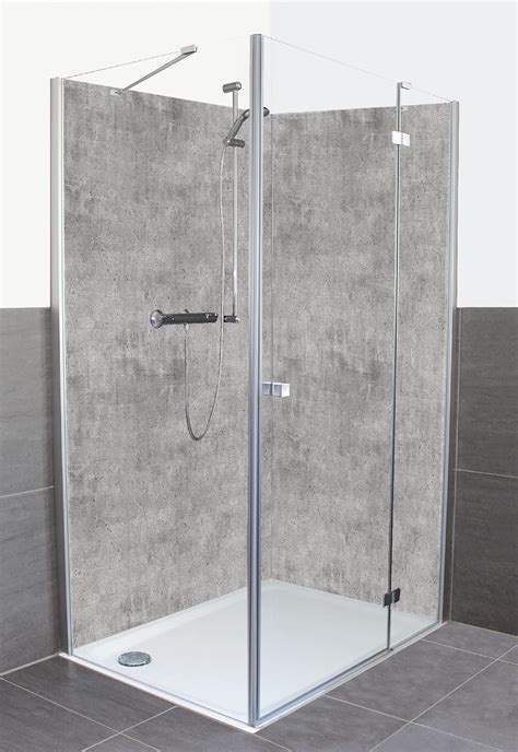 Artland Duschr Ckwand Eck Mit Motiv Alu R Ckwand Dusche Bad Verkleidung