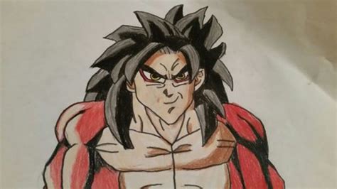 Especial 30 Seguidores Aqui Les Trago A Goku Ssj4 A Color Como Lo