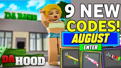 Update⚡da Hood Codes In August 2024 Roblox Codes August 2024 Youtube