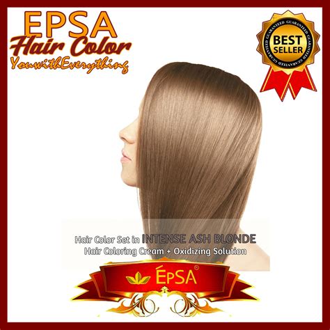 Authentic Epsa Intense Ash Blonde Hair Color Set Lazada Ph