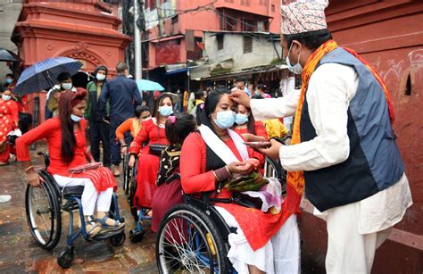 Photos Female Devotees Throng Pashupatinath On Occasion Of Teej