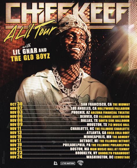 Chief Keef Announces Rescheduled Dates For A Lil Tour