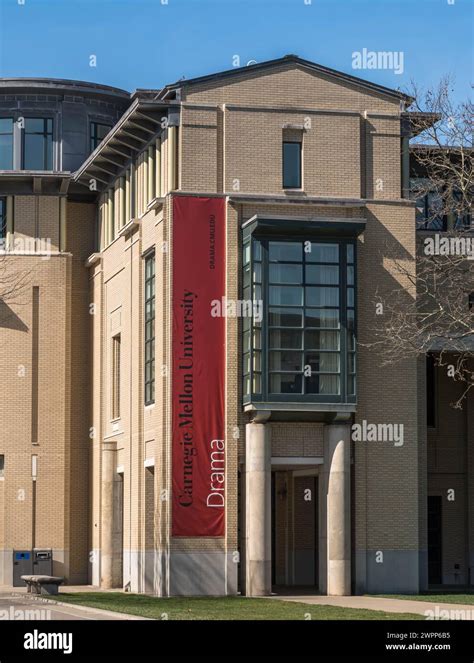 Buildings On The Campus Of Carnegie Mellon University In Pittsburgh