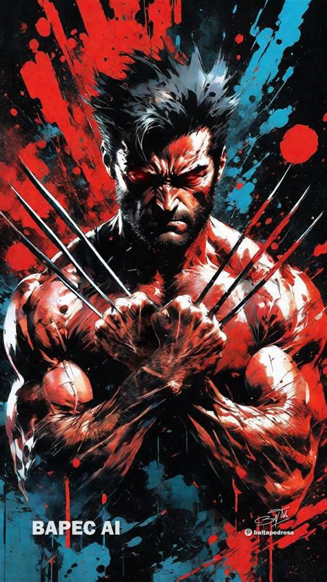 Logan Wolverine Lobezno Art En Dibujos De Wolverine Arte De