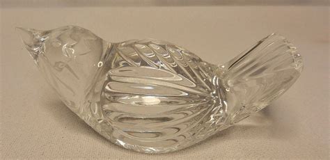 Waterford Crystal Bird Signed Sold On Ruby Lane