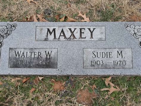 Walter Whitfield Maxey 1881 1955 Find A Grave Memorial