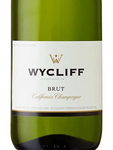 N.V. Wycliff California Champagne Brut | Vivino US