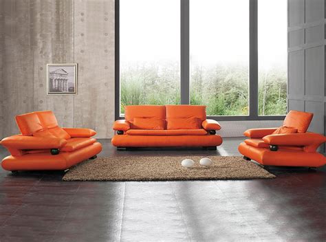 Modern Leather Sofa 410 by ESF Furniture - MIG Furniture